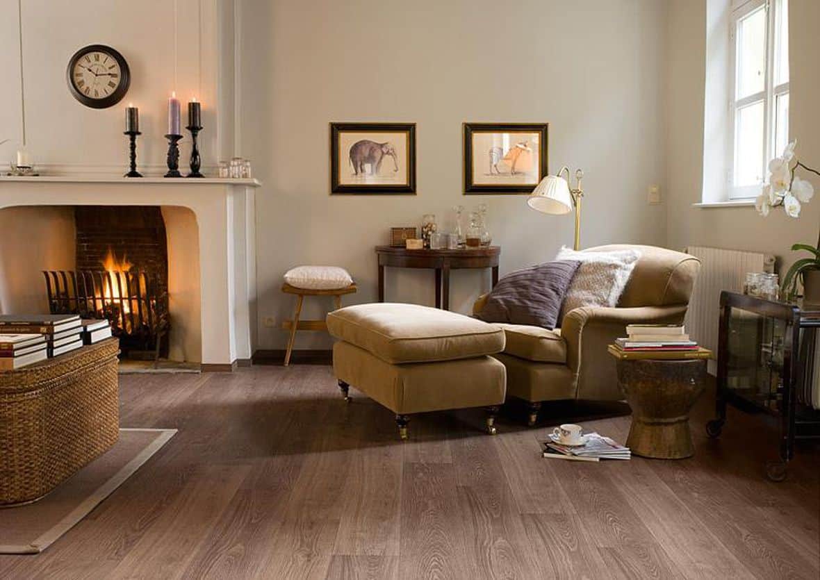 Vinyl flooring cost per m2 is well priced for a large space